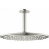Grohe Rainshower horná sprcha so sprchovacím ramenom 31x31 cm okrúhly SuperSteel 26067DC0