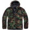 BRANDIT bunda Teddyfleece Worker Jacket Woodland Veľkosť: 4XL