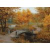 Puzzle Eurographics Puzzle Jeseň v starom parku 1000 dielikov (628136609791)