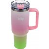 Baagl B-Cup Strawberry Matchamaxi termohrnček so slamkou 1180 ml