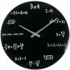 Dudlu Matematické hodiny skleněné