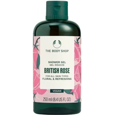 The Body Shop British Rose sprchový gél 250 ml