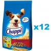 CHAPPI 12x500 g - krmivo pre psov s hovädzím mäsom, hydinou a zeleninou