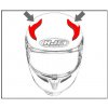 HJC ventilácia RPHA 90 Horný semi titanium