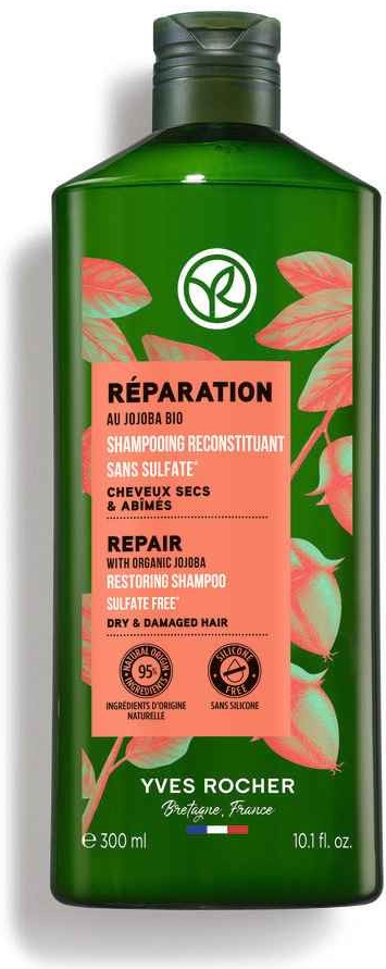 Yves Rocher Réparation regeneračný šampón with Organic Jojoba 300 ml