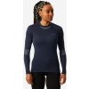 WEDZE Dámske lyžiarske spodné tričko BL 500 pohodlné bezšvové tmavomodré S