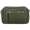 Dámska crossbody kabelka khaki zelená - Paolo bags Tselmega zelená