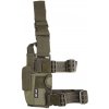 Púzdro pištoľové stehenné Mil-Tec Cordura - olivové
