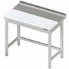 STALGAST Přístěnný stůl s polyetylenovou deskou 1300x700x850 mm | STALGAST, 980587130