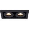 Lucide | Lucide 09926/02/30 - Podhľadové svietidlo CHIMNEY 2xGU10/50W/230V čierna | LC3734