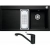 Franke MTG 651-100/7 onyx + Franke FC 9541.071 NOVARA PLUS onyx