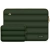 Tech-Protect Puffy obal na notebook 13-14'', tmavozelený