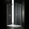 AQUATEK GLASS R11 100 x 80cm sprchový kút obdĺžnikový, profil chróm - sklo číre (62)