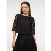 Čierna dámska krajková blúzka ORSAY 38