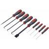MDtools 0798 Súprava na odstraňovanie tesnení a puzdier - 9 ks háčikov, šípky/hroty, škrabka - BGS