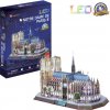 CubicFun 3D puzzle svítící Notre Dame de Paris 149 ks