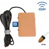 Špionážne slúchadlo s GSM slučkou + 10W zosilňovač - Svetlý GSM model + čierne slúchadlo MicSpy TE-09