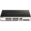 D-Link DGS-1210-20 L2/ L3 Smart+ switch, 16x GbE, 4x RJ45/ SFP, fanless DGS-1210-20/E