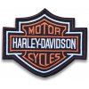 TXR Moto nášivka Motor Cycles H-D (Moto nášivka Motor Cycles HD, ktorá je skvelým doplnkom pre všetkých vášnivých motorkárov!)