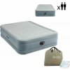 Nafukovací matrac pre dve osoby 203x152x46 cm s integrovanou elektrickou pumpou INTEX 64824