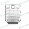 Klávesnica Nokia 6151 strieborná Originál
