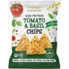 Popcrop - Proteínové chipsy s paradajkovo-bazalkovou príchuťou, 60 g