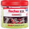 FISCHER Dóza DuoPower 8x40 (Bezpečné funkcie pre plné (expanzia) a duté a doskové stavebné materiály (sklopenie / uzlovanie))