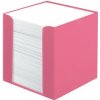 HERLITZ Blok kocka nelepená Herlitz Color Blocking 90x90x90mm indonézska ružov