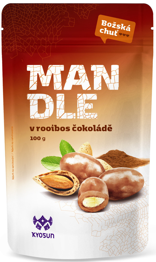 Kyosun Mandle v rooibos čokoládě 100 g od 3,43 € - Heureka.sk