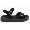 SEASTAR Black sandals with buckle čierna 41 SEASTAR 0000296829613