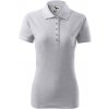 MALFINI Polokošile Pique Polo 210, krátký rukáv, dámská MAL-2100314 M Melír šedá světlá