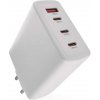 Emos GaN univerzálny USB adaptér 3xUSB-C a USB výstupom, 120W, PD V06G120 - Univerzálny USB adaptér