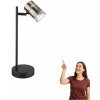 STOLNÁ LAMPA NA PÍSACÍ STÔL GLOBO TRABBY 57916T DYMIONY / ČIERNA