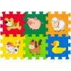 Plastica Penové puzzle so zvieratkami 6 ks