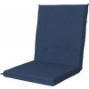 Polster na stoličku a kreslo s nízkou opierkou 100 x 48 x 6 cm Doppler STAR 9024 modrý