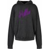 Nerieš mikina Purple Hello Premium Hoodie Čierna XS