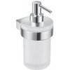 Jika PURE držiak so skleneným dávkovačom tekutého mydla, obsah 203 ml, chróm H3833B20041001