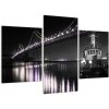 Nočný most - obraz (Obraz 90x60cm)