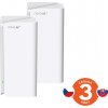 Tenda Nova MX21 Pro (2-pack) WiFi6E AXE5700 Mesh Gigabit system, 6x GLAN/GWAN, WPA3, VPN, CZ app