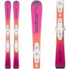 Zjazdové lyže ELAN RC Magic JRS + viazanie EL 7.5 GW Ružová 130 cm