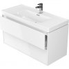 Cersanit - SET B106 Crea skrinka + Crea 100 umývadlo, Biela, S801-280