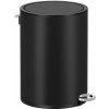 Songmics Odpadkový koš WASTE 3 l černý