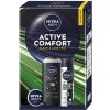 Darčeková sada NIVEA MEN Active Comfort Sprchový gél 250ml, Deospray 150ml, Krém 30ml