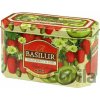 Basilur Magic Fruit Strawberry & Kiwi plech 20 x 2 g