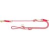 Soft Rope predlžovací okrúhle tkané vodítko, S-XL: 2.00 m/ 10 mm, červená/krémová