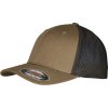 Flexfit Kšiltovka Flexfit Recycled 6511RM Trucker, 6 panelová COT5511RM63434-olive/black L-XL Olivová/černá