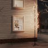 Shumee LED strom s dizajnom palmy 72 teplých bielych LED 120 cm