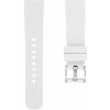 BStrap Silicone Line Small remienok na Garmin Vivoactive 3, white SSG003C1006