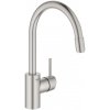 Grohe Concetto - Drezová batéria s výsuvnou spŕškou, supersteel - 32663DC3