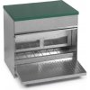 GAUN 11290 nášľapné krmidĺo pre sliepky, hydinu - 20 kg, pozinkované